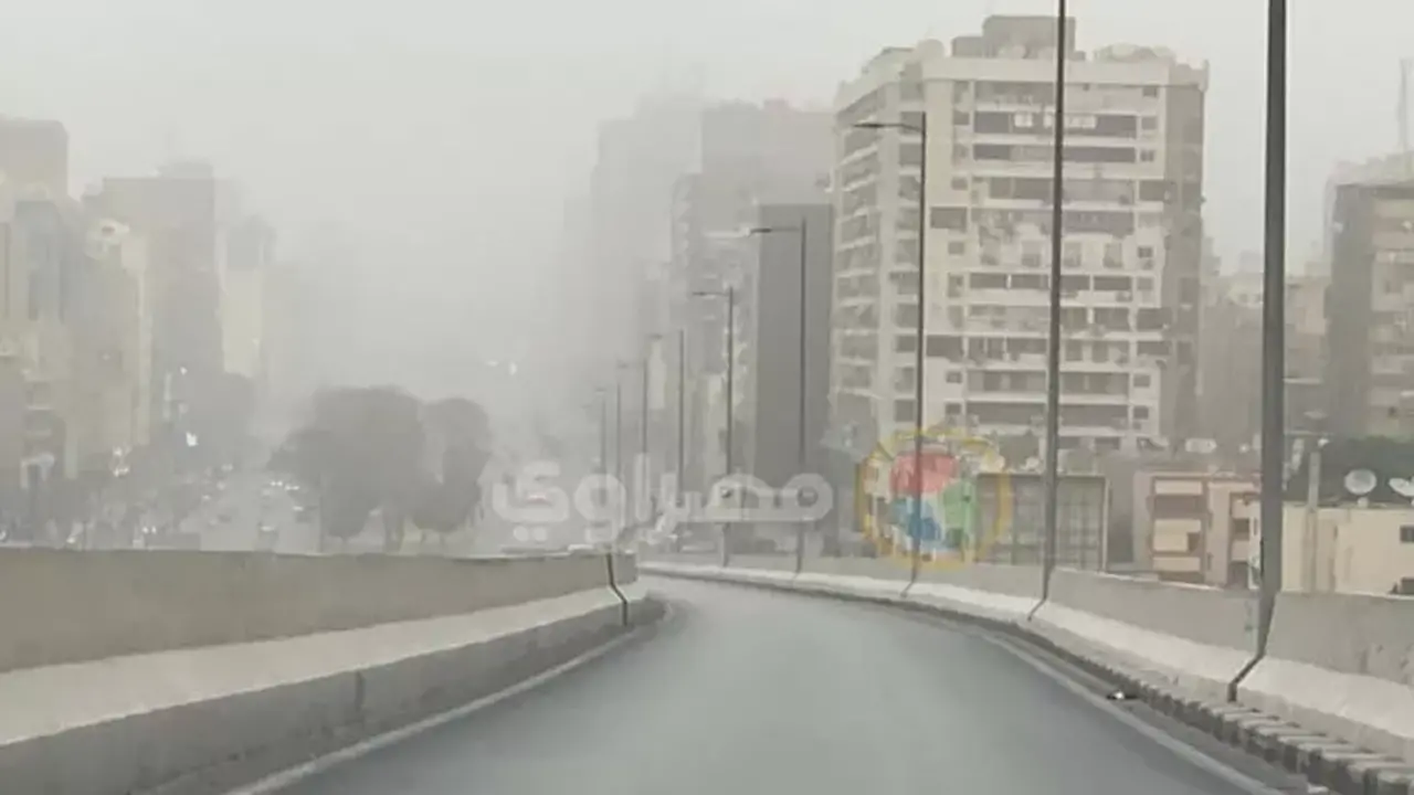 عاصفة ترابية تضرب القاهرة الكبرى مع حلول طقس عيد الفطر 2026